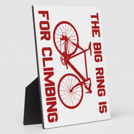 Der große Ring ist für das Klettern Fotoplatte (Seite)