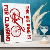 Der große Ring ist für das Klettern Fotoplatte (Seite)