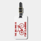 Der große Ring ist für das Klettern Gepäckanhänger (Vorderseite vertikal)