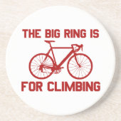 Der große Ring ist für das Klettern Getränkeuntersetzer (Vorne)