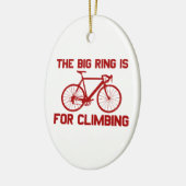 Der große Ring ist für das Klettern Keramik Ornament (Links)