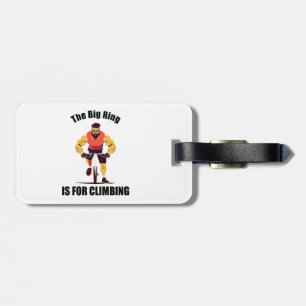 Der große Ring ist für das Klettern mit dem Rad Gepäckanhänger