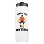 Der große Ring ist für das Klettern mit dem Rad Thermosbecher (Vorderseite)