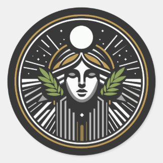 Der Große Römer, Runder Aufkleber