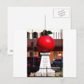 DER GROSSE ROTE APPLE - Cornelia, Georgien Postkarte (Vorne/Hinten)
