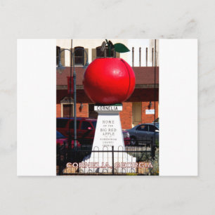 DER GROSSE ROTE APPLE - Cornelia, Georgien Postkarte