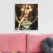 Der Große Rote Drache und die Bestie vom Meer Leinwanddruck (Insitu (Wohnzimmer))