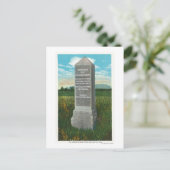 Der große Rücken auf das Schlachtfeld von Saratoga Postkarte (Stehend Vorderseite)