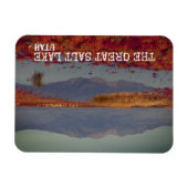 DER GROSSE SALZSEE, NORDUTAH MAGNET (Horizontal)