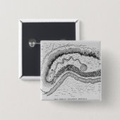 Der große Schlangen-Hügel Button (Vorne & Hinten)