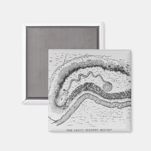 Der Große Schlangenberg Magnet (Vorderseite/Rückseite)