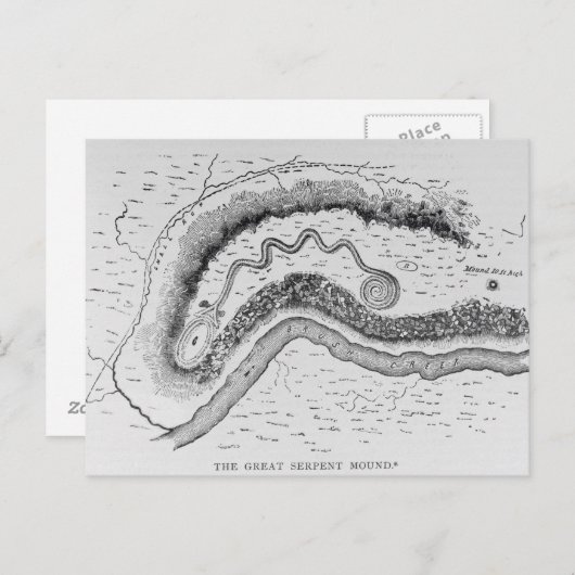 Der Große Schlangenberg Postkarte (Vorne/Hinten)