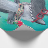 Der große schlechte Wolf Geschenkpapier (Ecke)