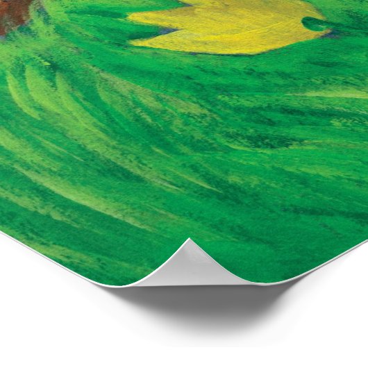 Der große schlechte Wolf Poster (Ecke)