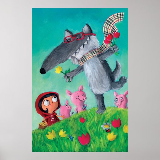 Der große schlechte Wolf Poster (Vorne)