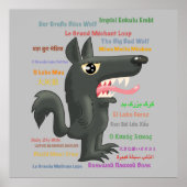 Der große schlechte Wolf Poster (Vorne)