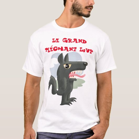 Der große schlechte Wolf T-Shirt (Vorderseite)