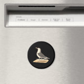 Der Große Schwarzweißmöwe (Larus marinus) Magnet (In Situ (Geschirrspüler))