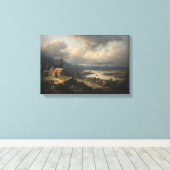 Der Große See Leinwanddruck (Insitu (Holzboden))