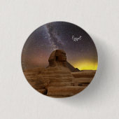 Der große Sphinx von Gizeh Button (Vorderseite)