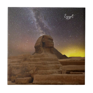 Der große Sphinx von Gizeh Fliese