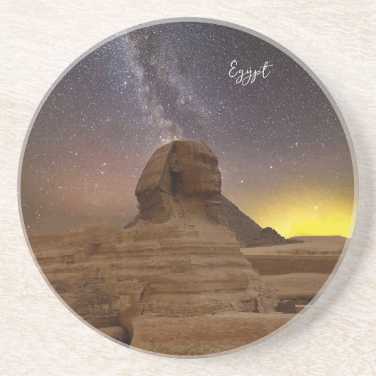 Der große Sphinx von Gizeh Getränkeuntersetzer (Vorne)