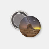 Der große Sphinx von Gizeh Magnet (Vorderseite/Rückseite)