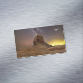 Der große Sphinx von Gizeh Magnetische Visitenkarte (Beispiel)