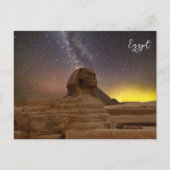 Der große Sphinx von Gizeh Postkarte (Vorderseite)