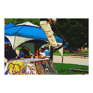 Der große Sprung - Scooter-Trick Poster