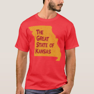 Der große Staat der Häuptlinge der Stadt Kansas 2 T-Shirt