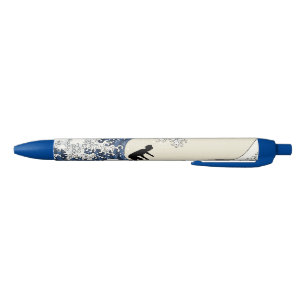 Der große Surfer von Kanagawa Kugelschreiber