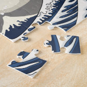 Der große Surfer von Kanagawa Puzzle (Seite)
