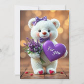 Der große Tag des Kleinen" Einladung (Rückseite)