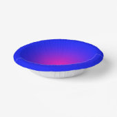 Der große Tag für Blau und Magenta Pappteller (Gewinkelt)