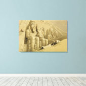 Der Große Tempel von Abu Simbel, Nubia, aus "Ägypt Leinwanddruck (Insitu (Holzboden))