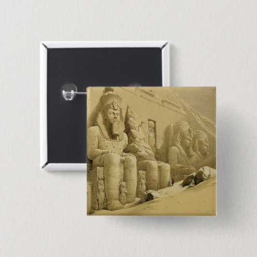 Der große Tempel von Abu Simbel, Nubia, von Button (Vorne & Hinten)