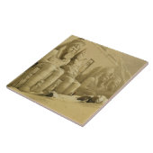 Der große Tempel von Abu Simbel, Nubia, von Fliese (Seite)