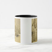 Der große Tempel von Abu Simbel, Nubia, von Tasse (Zentrum)