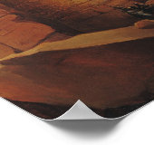 Der große Tempel von Amun in Karnak Poster (Ecke)