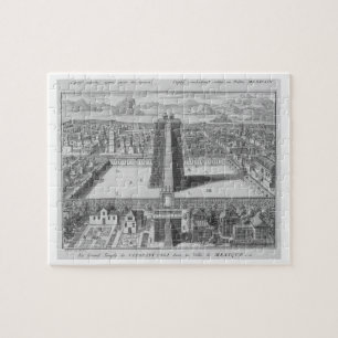 Der große Tempel von Vitsliputsli in Mexiko City, Puzzle