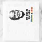 Der große Typ Rechteckiger Aufkleber (Tasche)