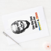 Der große Typ Rechteckiger Aufkleber (Umschlag)