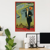 Der große Vintage Magier Poster (Heimbüro)