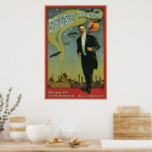 Der große Vintage Magier Poster (Küche)
