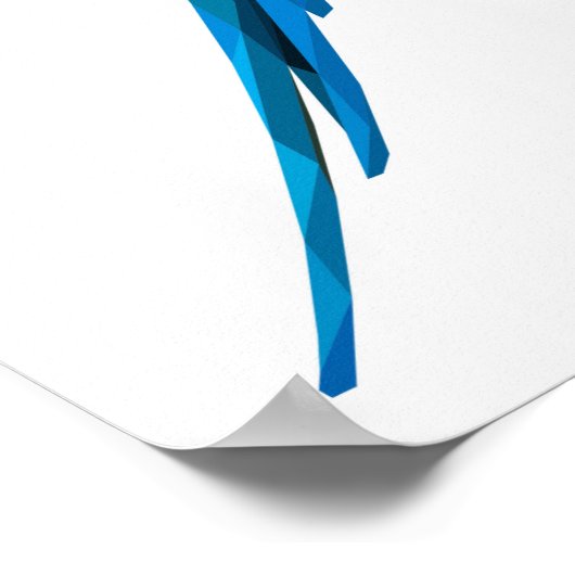 Der große Vogel der Natur Poster (Ecke)