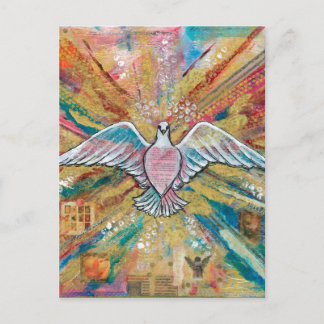 Der große Vogel Postkarte