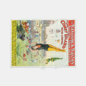 Der große Wasserkarneval der Coney Island Fleecedecke (Vorderseite (Horizontal))