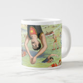 Der große Wasserkarneval der Coney Island Jumbo-Tasse (Vorderseite Rechts)