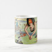 Der große Wasserkarneval der Coney Island Kaffeetasse (Mittel)